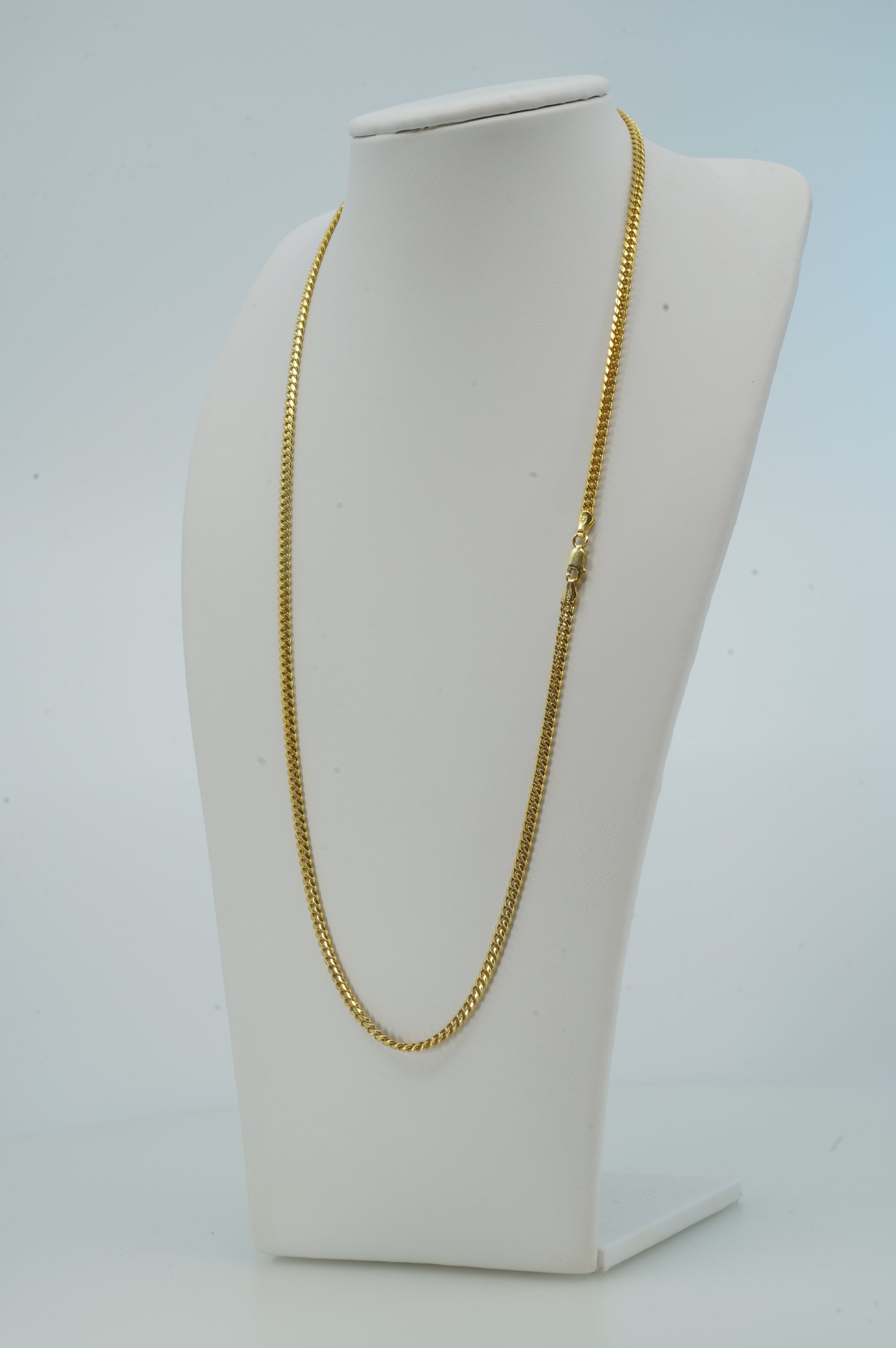 18k Cuban Link 4mm 24'