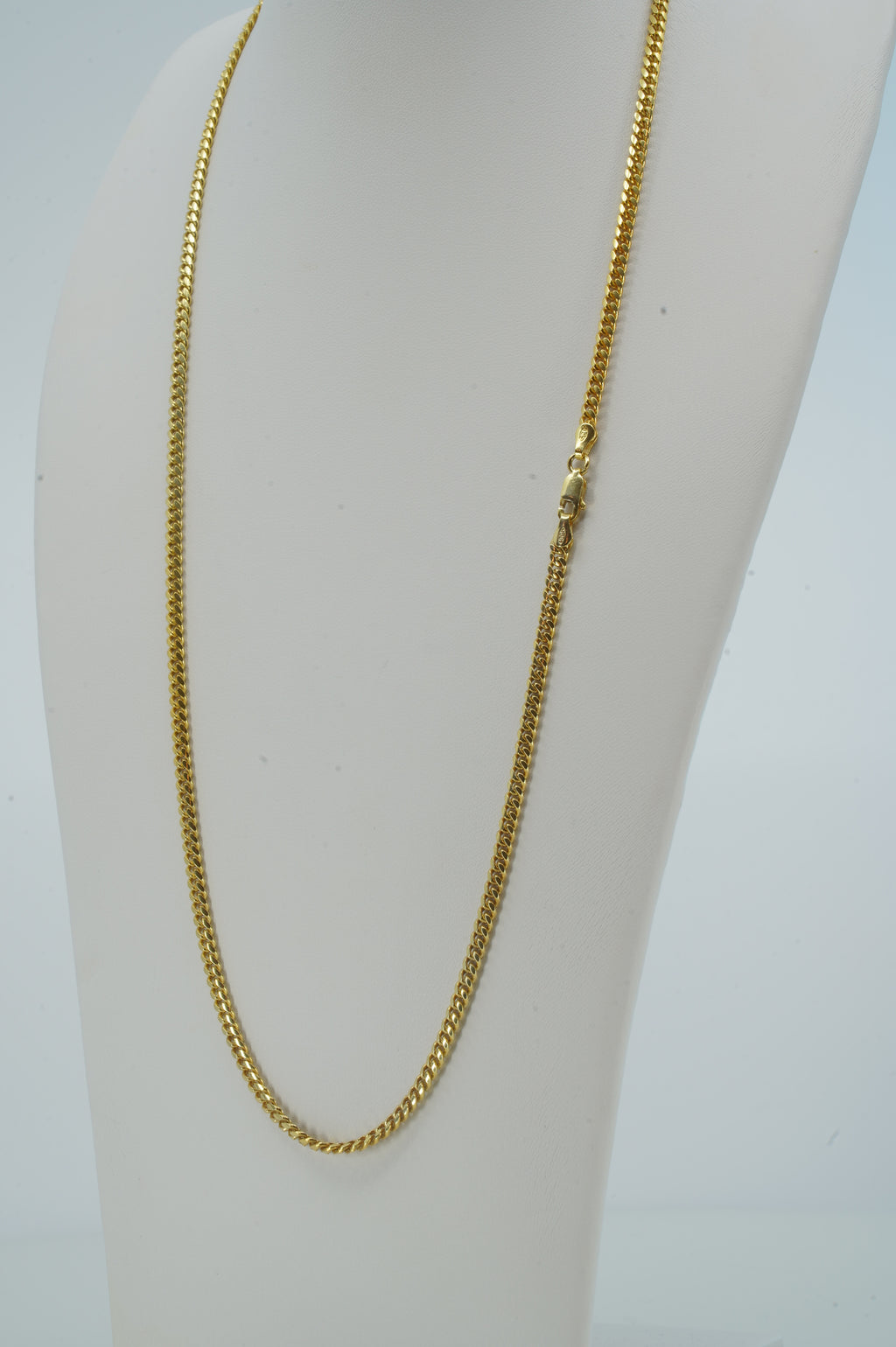 18k Cuban Link 4mm 24'