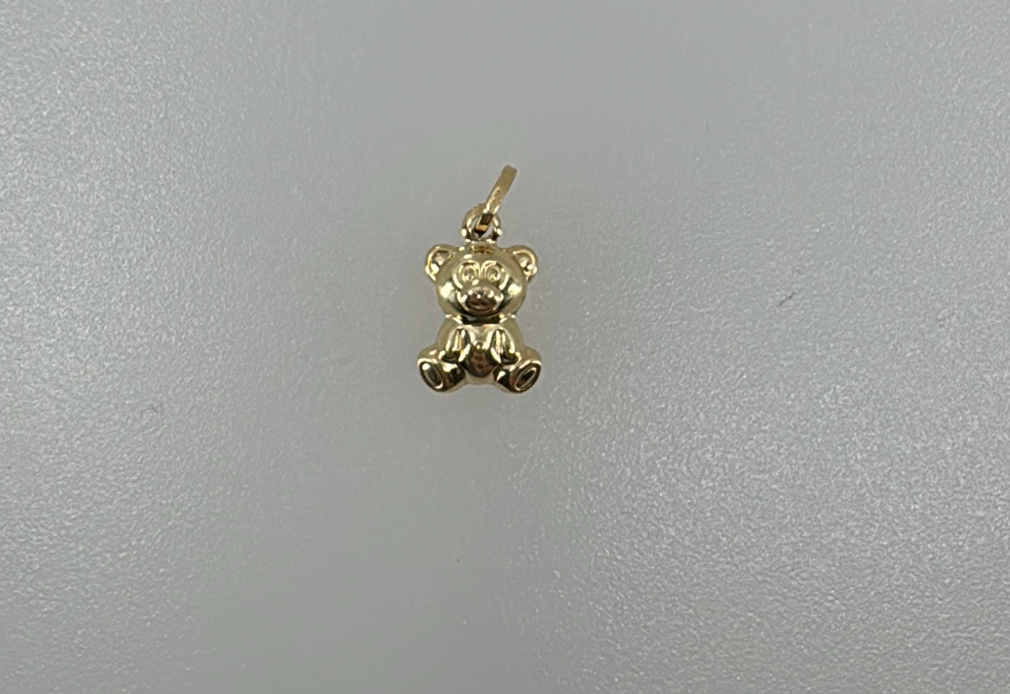 18K Bear Pendant