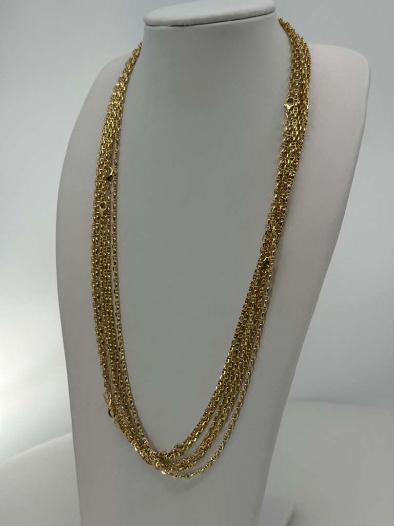 18K Mariner Chain 60cm 2,5mm