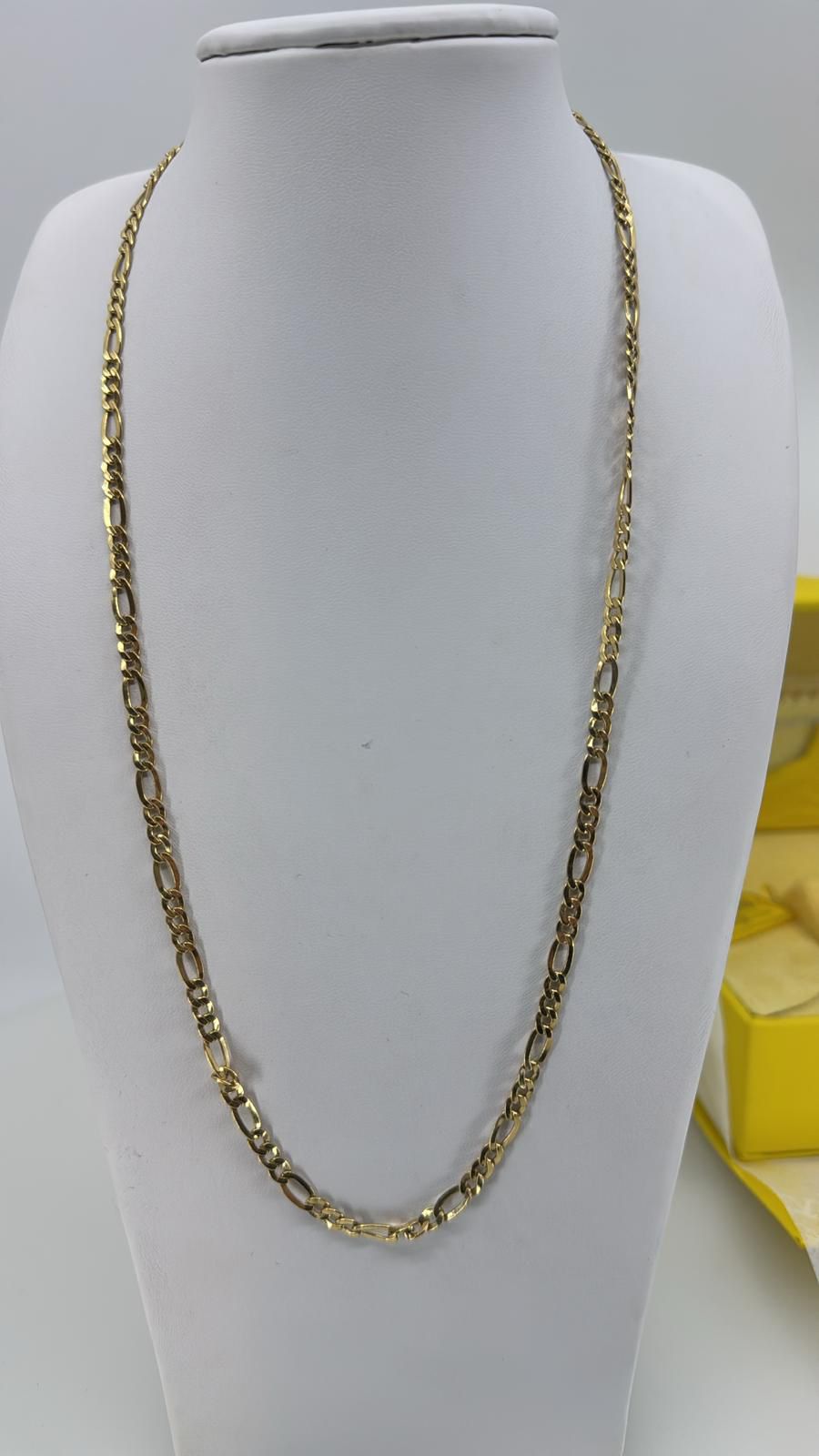 18K Cuban Chain 60cm 7mm