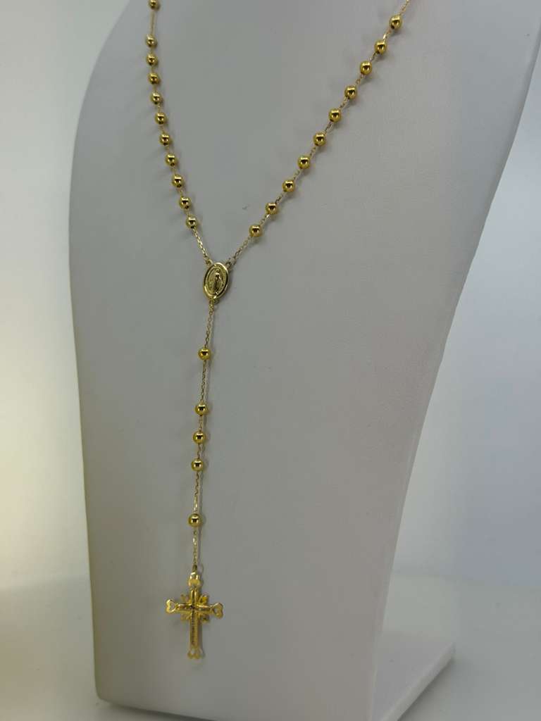 18K Rosary Yellow Gold
