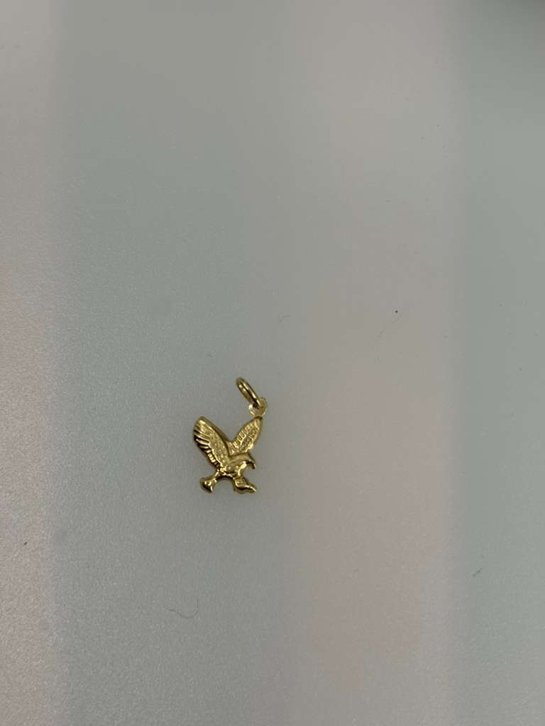 18K Eagle Pendant